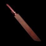 D2 Tool Steel Tanto Machete // 0145