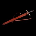 Damascus Golden Sword // 0151