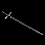 Damascus Golden Sword // 0151