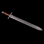 Damascus Celtic Sword // 0153