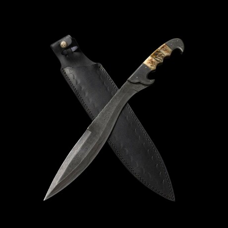 Damascus Ram Machete // 0157