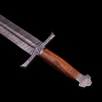 Damascus Celtic Sword // 0153