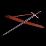 Damascus Golden Sword // 0151