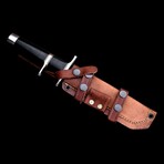 Sub-hilt Tanto Bowie Knife // 0134