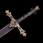 Damascus Golden Sword // 0151