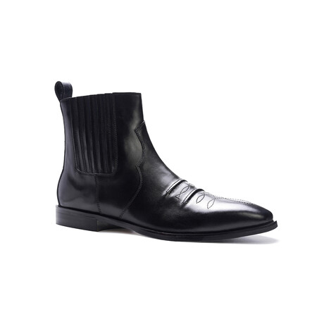 Durango Leather Chelsea Boot // Black (US: 7)