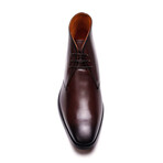 Corazon Leather Chukka Boots // Chocolate Brown Burnished (US: 9.5)