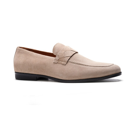 Groove Suede Loafer // Beige (US: 7)