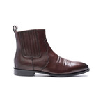 Durango Leather Chelsea Boot // Brown Burnished (US: 9.5)