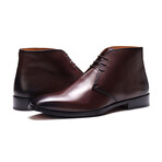 Corazon Leather Chukka Boots // Chocolate Brown Burnished (US: 9.5)