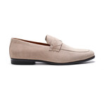 Groove Suede Loafer // Beige (US: 10.5)