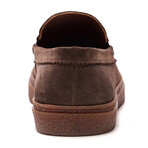 Baez Suede Tassel Sneaker // Saloon Brown (US: 10)