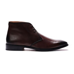 Corazon Leather Chukka Boots // Chocolate Brown Burnished (US: 9.5)