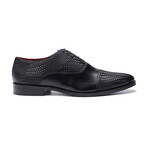 Arlo Leather Cap-Toe Oxford // Black (US: 11)