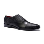 Arlo Leather Cap-Toe Oxford // Black (US: 11)