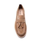 Zenith Suede Tassel Loafer // Sand Suede (US: 11)