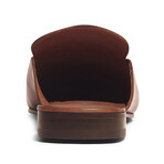 Apollo Leather Bit Slides // Tan (US: 10.5)