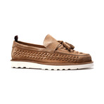 Zenith Suede Tassel Loafer // Sand Suede (US: 11)