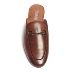 Apollo Leather Bit Slides // Tan (US: 10.5)