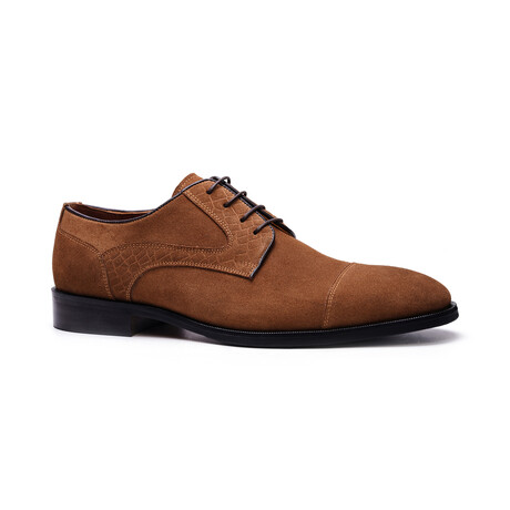 Havens Suede Cap-Toe Derby // Tabacco Brown Suede (US: 7)