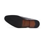 Miles Leather Snake Derby // Black (US: 7)