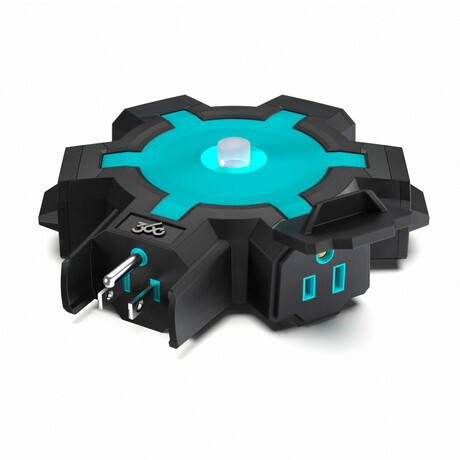 Heavy Duty PowerHubXL // 5 Outlet Outdoor Adapter