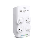 Revolve 45 // 45W // 4 Outlet Rotating + 2 USB-A + 1 USB-C