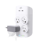 Revolve 60 // 60 W // 4 Outlet Rotating + 2 USB-C