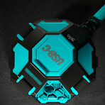 Heavy Duty PowerBall25 // 24W // 8ft // 3-Outlet Charging Hub + 1 USB-A + 1 USB-C