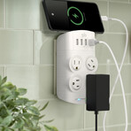 Revolve 24 // 24 W // 4-Outlet Rotating + 4 USB-A