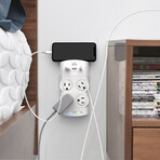 Revolve 45 // 45W // 4 Outlet Rotating + 2 USB-A + 1 USB-C