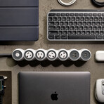 PowerCurve77 // 77W // 6ft //  4-Outlet Rotating + 2 USB-A + 2 USB-C