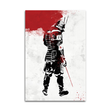 Samurai Warrior Print on Acrylic Glass by Nikita Abakumov (16"H x 24"W x 0.25"D)
