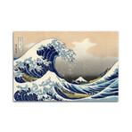 The Great Wave at Kanagawa, 1829 Print on Acrylic Glass by Katsushika Hokusai (24"H x 16"W x 0.25"D)
