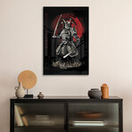 Bushido Samurai (Bushido Virtues Kanji) Print on Acrylic Glass by Cornel Vlad (16"H x 24"W x 0.25"D)