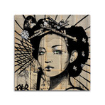 Lotus Print on Acrylic Glass by Loui Jover (24"H x 24"W x 0.25"D)