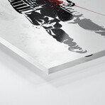 Samurai Warrior Print on Acrylic Glass by Nikita Abakumov (16"H x 24"W x 0.25"D)