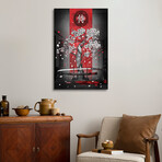 Samurai Print on Acrylic Glass by Marine Loup (16"H x 24"W x 0.25"D)