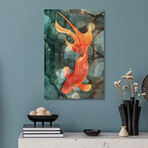 Fantail I Print on Acrylic Glass by Alicia Ludwig (16"H x 24"W x 0.25"D)