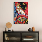 American Geisha Print on Acrylic Glass by Domonique Brown (16"H x 24"W x 0.25"D)
