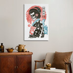 Yokai Geisha Print on Acrylic Glass by Vincent Trinidad (16"H x 24"W x 0.25"D)