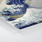 The Great Wave at Kanagawa, 1829 Print on Acrylic Glass by Katsushika Hokusai (24"H x 16"W x 0.25"D)