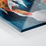 Metallic Koi II Print on Acrylic Glass by SpaceFrog Designs (24"H x 24"W x 0.25"D)