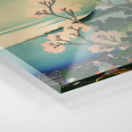 Goten-yama-hill, Shinagawa on the Tokaido (Tokaido Shinagawa Goten'yama no Fuji) Print on Acrylic Glass by Katsushika Hokusai (24"H x 16"W x 0.25"D)