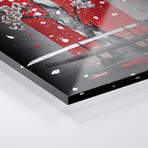 Samurai Print on Acrylic Glass by Marine Loup (16"H x 24"W x 0.25"D)
