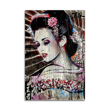 Angel Of Shinjuku Print on Acrylic Glass by Loui Jover (16"H x 24"W x 0.25"D)