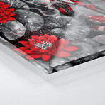 9 Kois Print on Acrylic Glass by Marine Loup (24"H x 16"W x 0.25"D)