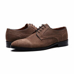 Havens Suede Cap-Toe Derby // Saloon Brown (US: 7.5)