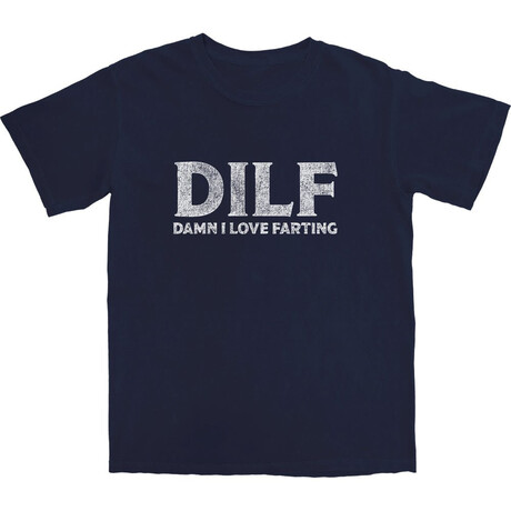 DILF T-Shirt // Navy (S)