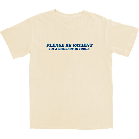 Child of Divorce T-Shirt // Natural (S)